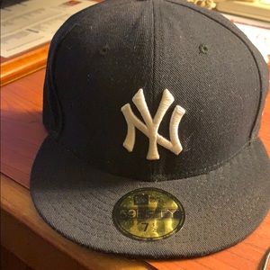 New York Yankee fitted cap